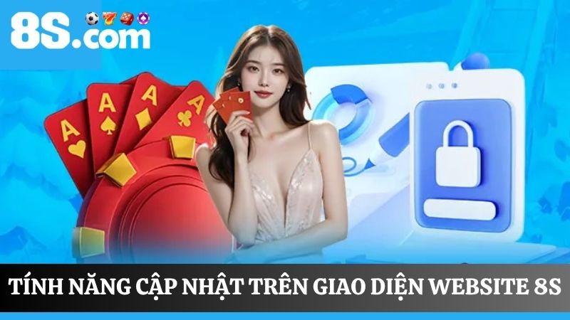 Cập nhật giao diện website 8S