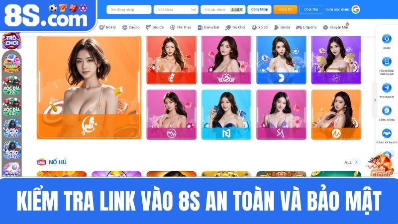 giải thích Link vào 8S bị chặn