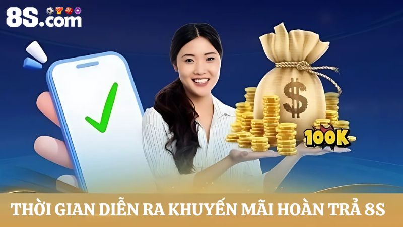 Thời gian diễn ra hoàn trả 8S