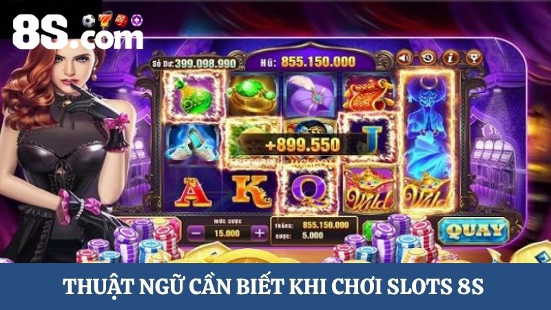 Thuật ngữ hướng dẫn chơi Slots 8s